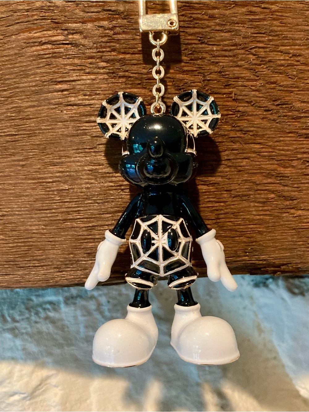 NIB The Disney Baublebar Mickey Mouse Keychain Bag Charm featuring Mickey Mouse